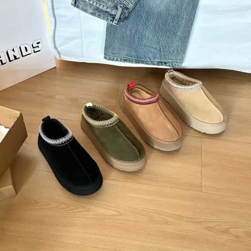 Winter New Design Thickened Sole  Boots 5CM Tazz platform slippers BL035