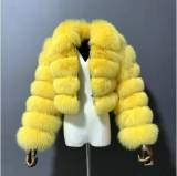 Factory Direct Wholesale Fur Coat Women Natural Fur Coat Real Fox Jacket winter genuine fox fur coat