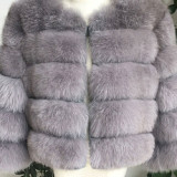 Women Real Fur Cape Fashionable Fox Fur Poncho Vest Coat Jacket Natural Fur Shawl Triangle Cape Wedding Party