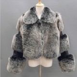 Wholesale Warm Faux fur coat fur jacket for women