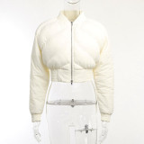 YJ23442 Winter Coat For coldker Women Winter Cotton Padded Warm Thicken Ladies Coat Zipper Parka Womens Jackets