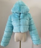 New Design Modern Fashion Plus Size Fluffy Fall Warm Trendy Faux Winter Ladies Winter Coat Women fur jacket