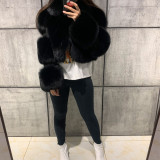 Wholesale Warm Faux fur coat fur jacket for women