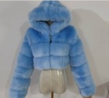 New Design Modern Fashion Plus Size Fluffy Fall Warm Trendy Faux Winter Ladies Winter Coat Women fur jacket