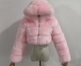 New Design Modern Fashion Plus Size Fluffy Fall Warm Trendy Faux Winter Ladies Winter Coat Women fur jacket