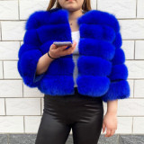 New Fashion Real Fox Fur Jacket Winter Natural Fur Coats For Woman Trendy fur coat women