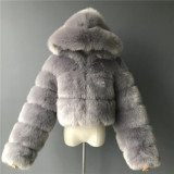 New Design Modern Fashion Plus Size Fluffy Fall Warm Trendy Faux Winter Ladies Winter Coat Women fur jacket