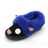 Wholesale of winter new fur integrated snow boots, short tube bun shoes, wool parent-child shoes, bread slippers manufacturers