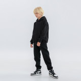 Children's clothing European and American trendy brand 350G plush thick children's hoodie autumn and winter cross-border children's set wholesale