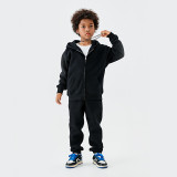 Children's 23AW high-quality 350G plush thick zipper set sweater for boys and girls version 2.0