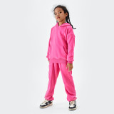 Children's clothing Europe and America 2023 AW2.0 dopamine 320G terry kids wholesale for men and women children's sets