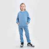 Children's clothing Europe and America 2023 AW2.0 dopamine 320G terry kids wholesale for men and women children's sets