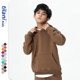 Children's clothing, European and American trendy brand team uniforms, customized men and women's hooded and plush sweaters, processed and printed with logo