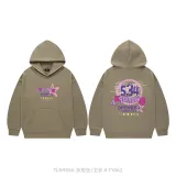 Children's clothing, European and American trendy brand, autumn and winter 2023, 340G terry cotton children's and women's clothing, cross-border special supply set