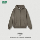 Men's Autumn/Winter Earth Color Collection Sweater Double Cardigan FOG400G Heavy Duty Sweater Couple Coat