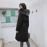 New Detachable Rex Rabbit Fur Inner Liner Pai Overcomes Women's Long Autumn/Winter True Fur Grass Coat Women's Slim Fit Coat