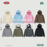 Autumn and winter European and American trendy brand water washed children's plush hooded children's clothing and children's sweaters cross-border exclusive supply