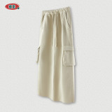 Autumn and Winter Spicy Girls' Retro Fashion Brand Wash and Plush Short Zipper Coat Half Skirt Set for Women