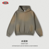 Autumn and Winter American Street Fashion Brand Retro Wash Raglan Sleeve Sweater for Men and Couples Hooded Sweater