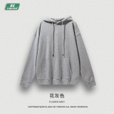 Men's Autumn 380g Solid Terry Heavy Duty Men's Sweater Vintage Street Fashion Brand Hoodie