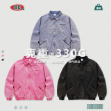 Autumn and Winter Heavy Industry Water Wash Thickened Cotton Collar Jacket Jacket Vintage Street Fashion Brand Top