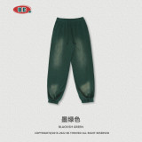 Men's Autumn and Winter New American Gradient Monkey Guard Pants Men's Hiphop Tie Feet Fashion Brand Pants