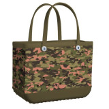 Cross border women's handbag, colorful printed waterproof hole bag, beach bag, storage bag, lightweight shopping basket
