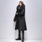 Pai Overcomes Women's Fur Integrated Autumn and Winter New Fox Fur Inner Tank Detachable Fur Coat for Young Women