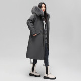 Pai Overcomes Winter's New Popular Fox Fur Inner Liner Detachable Star Your Fur Coat Medium Long