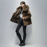 Fox Hair Pie Overcomes Female Detachable Inner Tank Winter New Fur Coat Female Small and Young Style