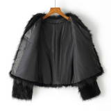 Young Fox Fur Grass Coat Women's Slim Short Double breasted Haining Winter New Fur Control