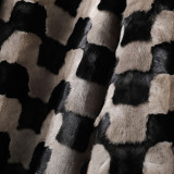 Haining Autumn and Winter New Style Overcomes Female Mink Fur Inner Liner Detachable Mink Coat Fur Coat Medium Length
