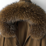 Winter New Style Style Overcomes Female Otter Rabbit Hair Inner Liner Detachable Fur Coat Short Style Small Man Popular Style