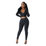 Dropshipping products   winter fall clothes 2 pieces suits women sets