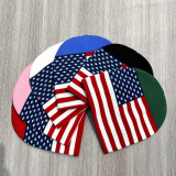 6 colors Graphic Beanie hats Winter Warm Knitted Beanies Men Women Casual Skullies hat with american flag