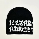 Knitting cuffeless  Beanie/Knitted Beanie Hat/acrylic Jacquard Beanie without cuff