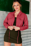 Denim Shirt Women's Cross border Autumn New Fashion Casual Versatile Double Pocket Loose Shirt 32138