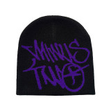 New 100% Acrylic Skull Cap Beanie Knitted Wholesale custom logo Embroidery Jacquard Knitted Hat Winter other hats & caps