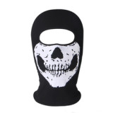 Wholesale Full Face Masks Skull One Hole Ski Mask Balaclava Knit with Jacquard Logo