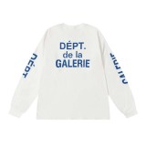 GALLERY DEPT TIDE Back Sleeves Printed Long sleeved T-shirt Loose and Simple Bottom Shirt Unisex Autumn