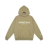FOG Hoodie Double Thread Season 8 New FEAR OF GOD Chest Letter Hoodie Hoodie for Men and Women