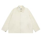GALLERY DEPT TIDE Back Pattern Letter Small Label Printed Zipper Jacket Top Men's and Women's Autumn