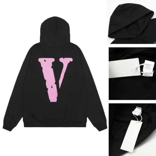 Wang Yibo's Trendy Brand VLONE JERRY Classic Letter Logo High Street Autumn New Thread Hoodie