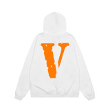 Velvet VLONE JERRY minimalist large V-shaped printed casual hooded hoodie hoodie, unisex couple trend