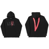 VLONE JERRY Valentine's Day Shanghai Blue Limited American High Street Hoodie Hoodie Men's and Women's Winter Fashion