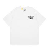 GALLERY DEPT TIDE Cartoon Letter Colorful Printing High Quality Short sleeved T-shirt Casual Loose Summer Men and Women