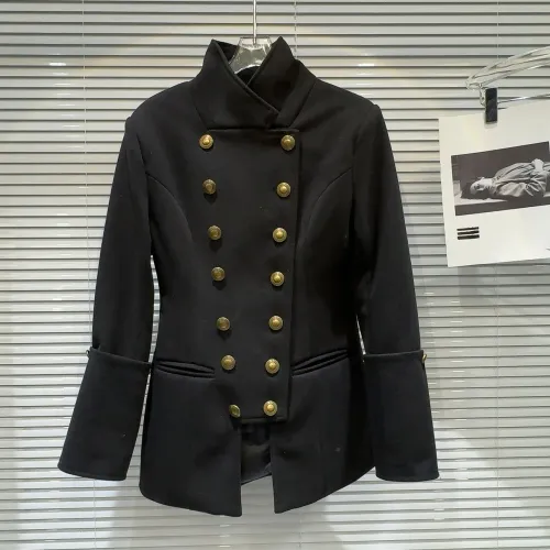 Internet celebrity's new winter retro small fragrant style double breasted waist down inner lining woolen trench coat