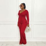 Wholesale Women Fall Clothing One Piece Jumpsuits Plus Size Pants Designers Sexy Custom Jumpsuits With Dresses
