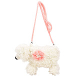 Japanese Cartoon Knitted Small Bag New Sweet Girl Cute Dog Ugly Cute One Shoulder Crossbody Bag Cross border