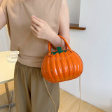 Halloween South New Cartoon Girl Fashion Personality Handheld One Shoulder Chain Crossbody Small Round Bag